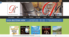 Desktop Screenshot of domkulturywolsztyn.pl